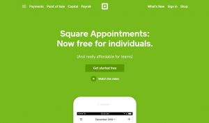 Square Appointments appointment scheduler